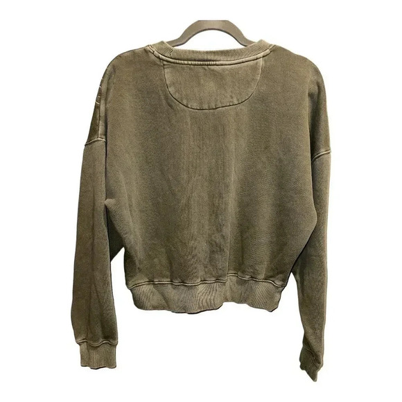 American‎ Eagle Embroidered Cropped Crewneck - Picture 2 of 6